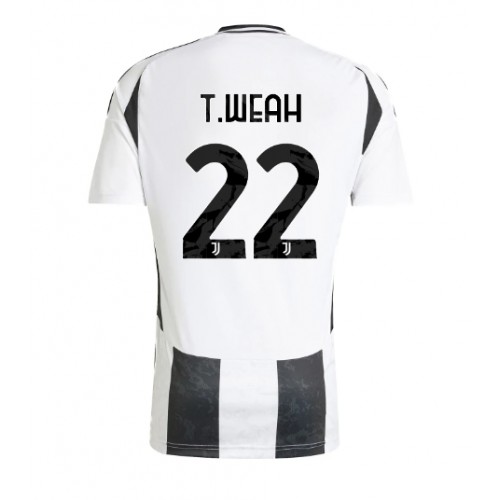 Dres Juventus Timothy Weah #22 Domaci 2024-25 Kratak Rukav